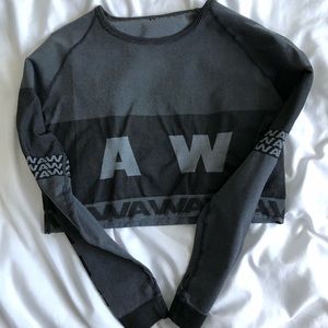 ALEXANDER WANG SPORTY LONG SLEEVE